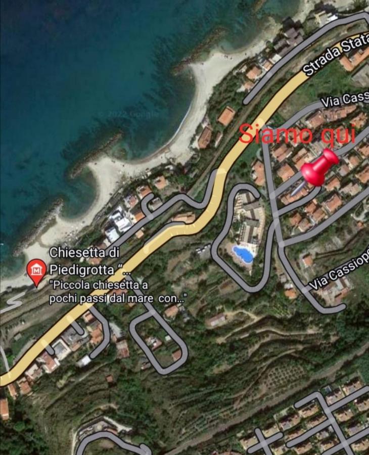 Casa Di Giorgio-Fronte Spiaggia Pizzo  Luaran gambar